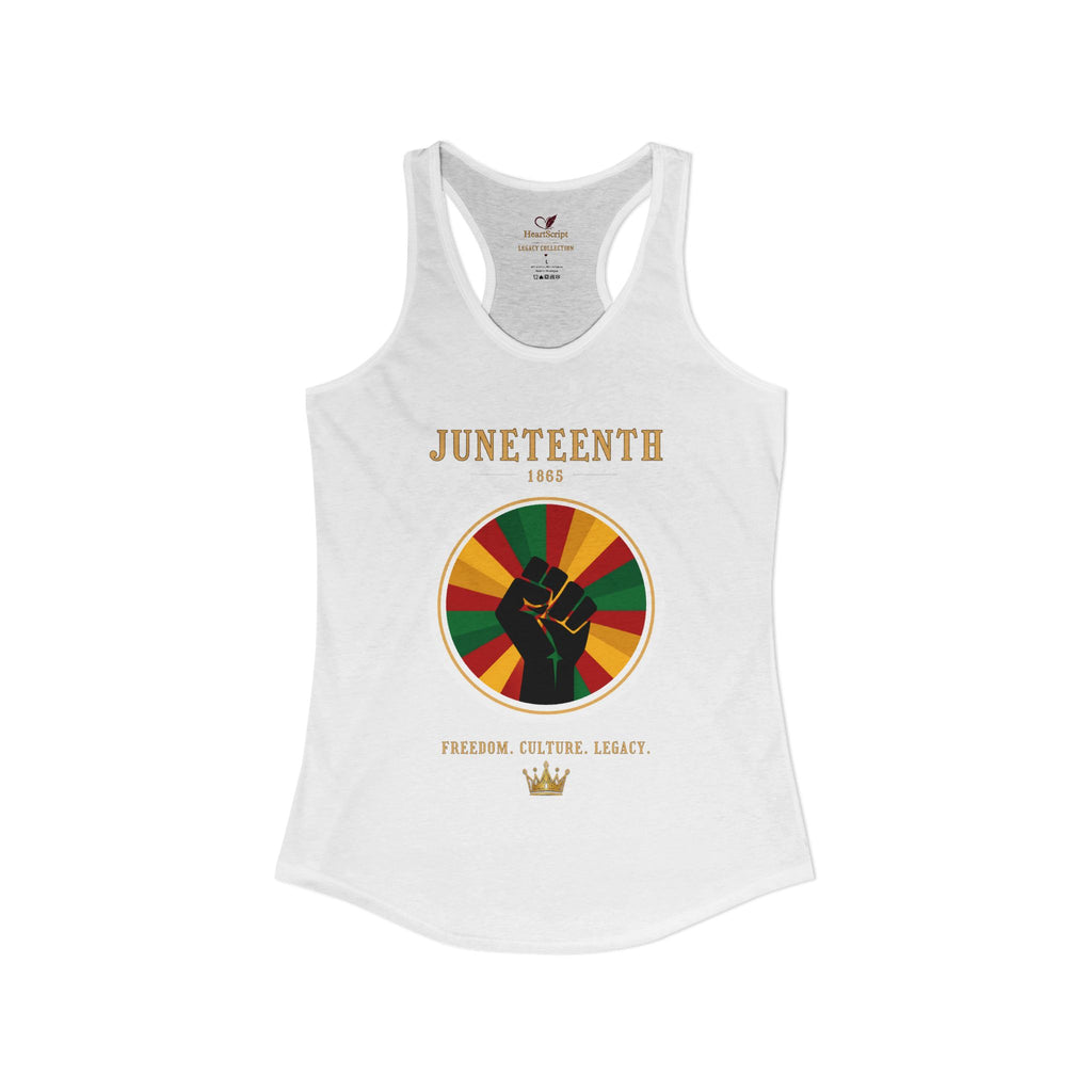 Women's Ideal Racerback Tank - Front Design