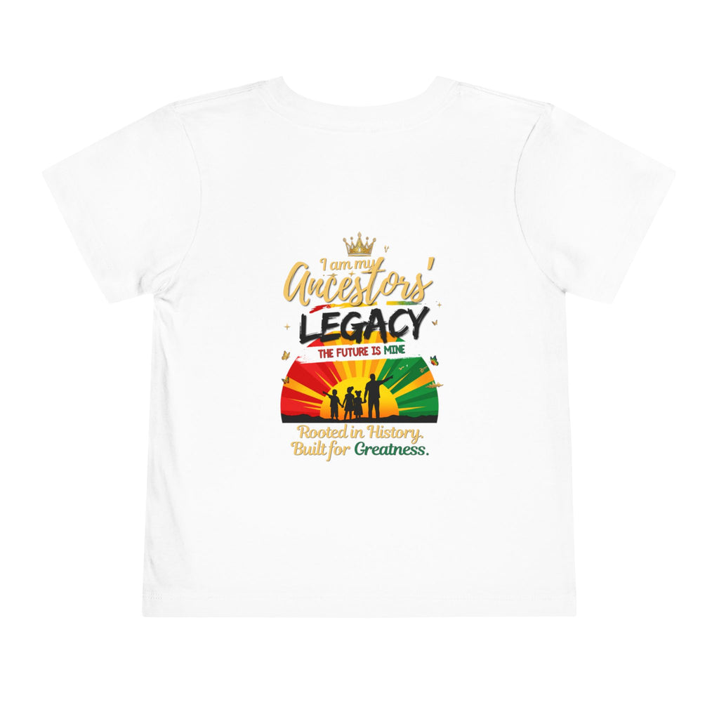 Junior Legacy Girls Toddler Tee — Front & Back (2T–5T)