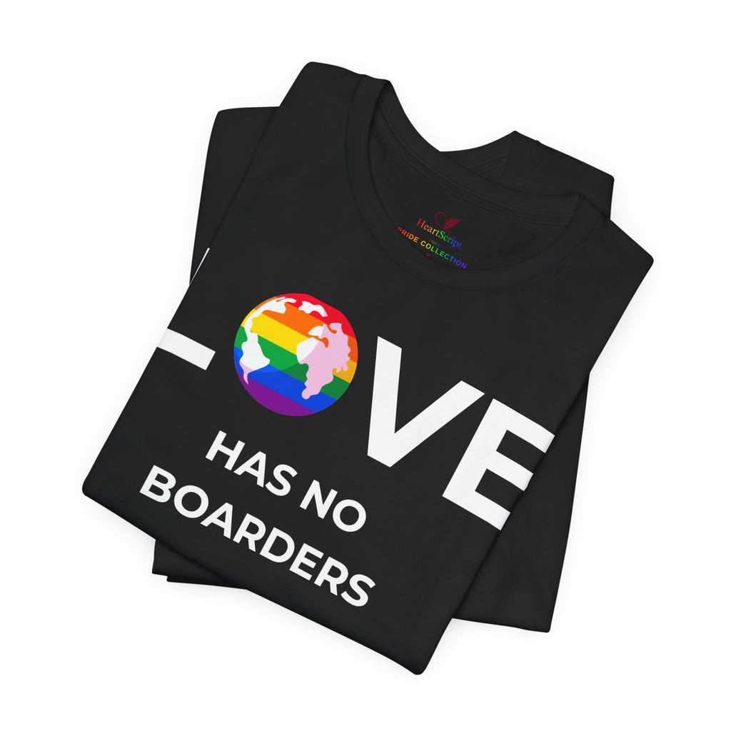 Love Has No Borders LGBTQ+ Pride Shirt | Kindness Has No Limits Tee