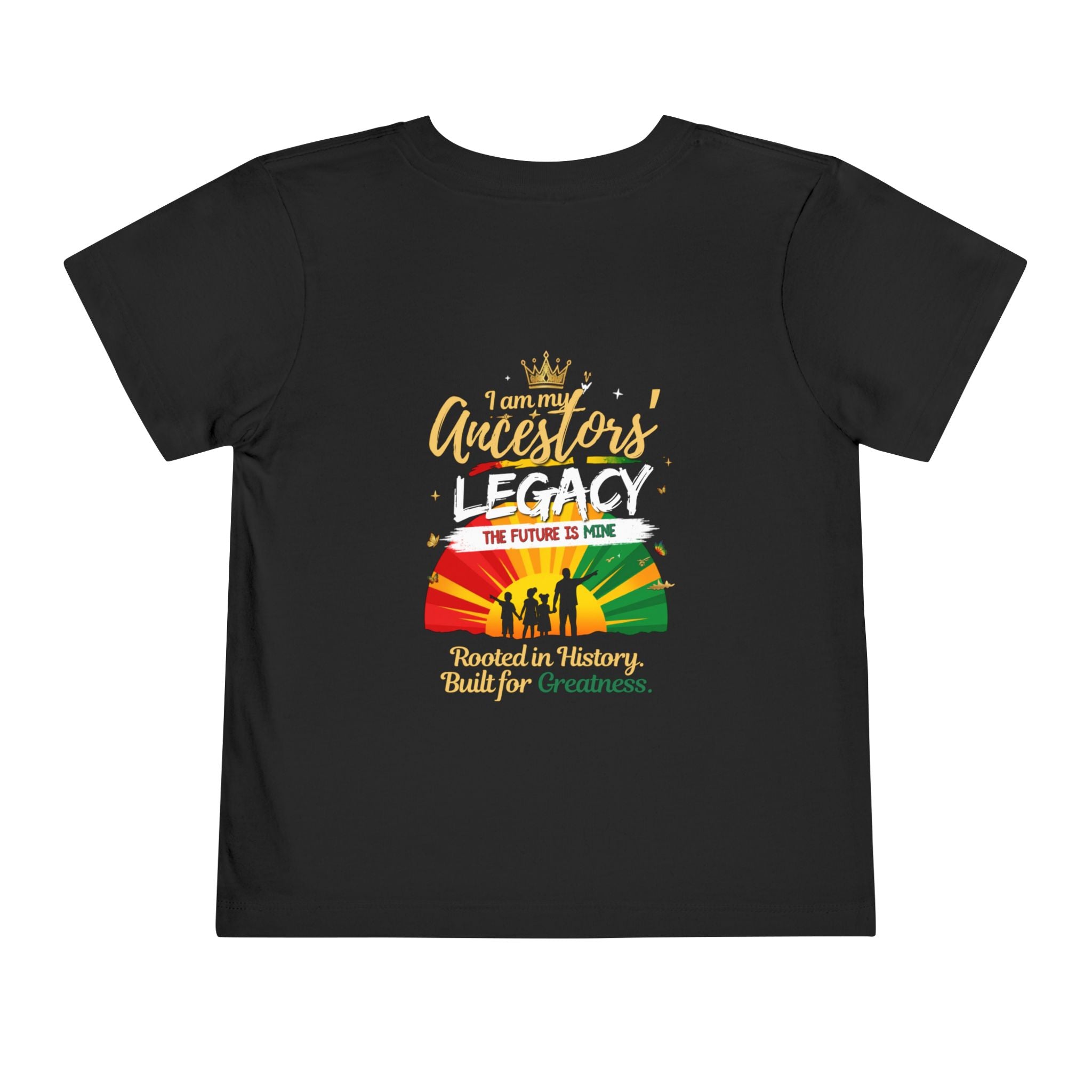 Junior Legacy Girls Toddler Tee — Front & Back (2T–5T)