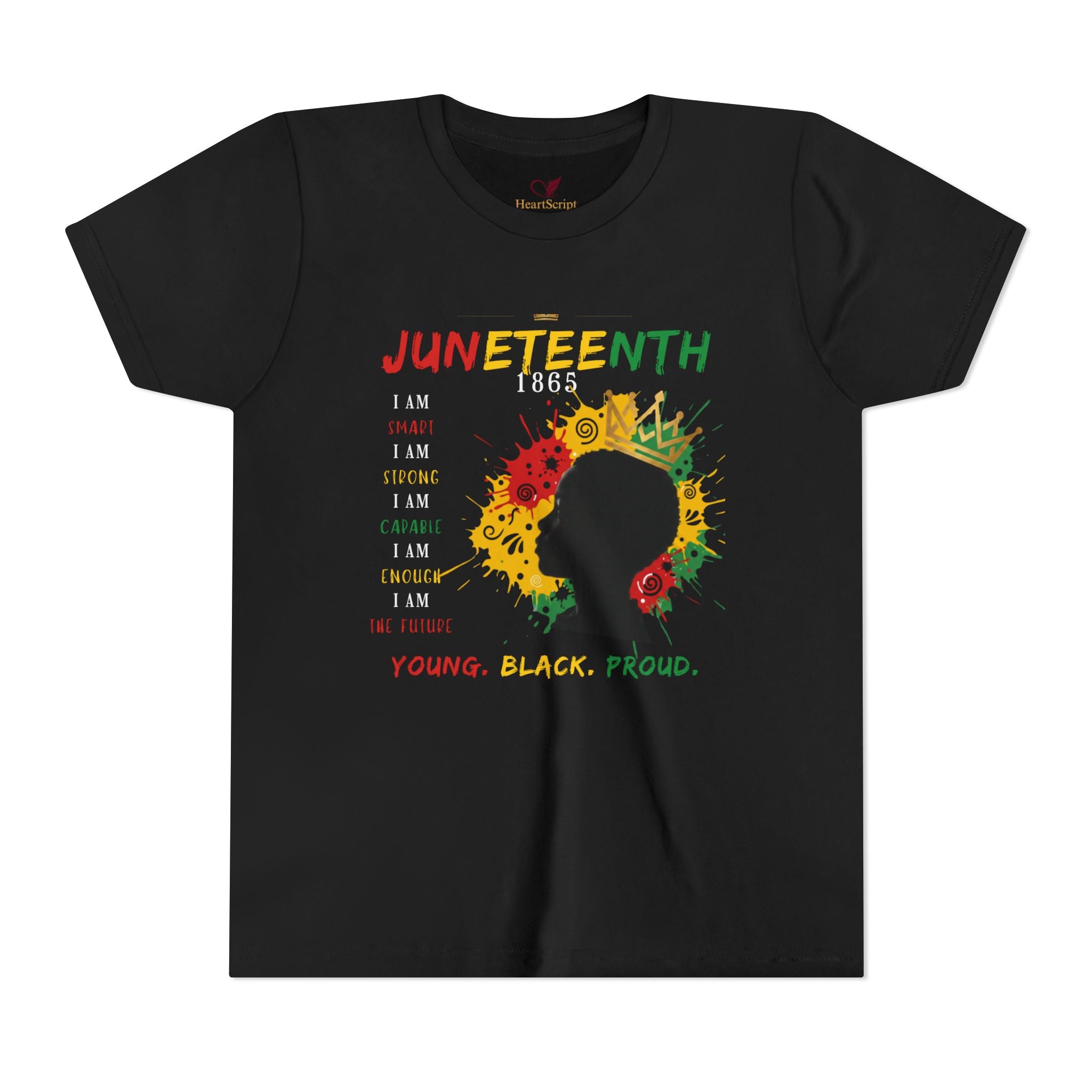 Junior Legacy — Boys Crown King Tee - Front Design