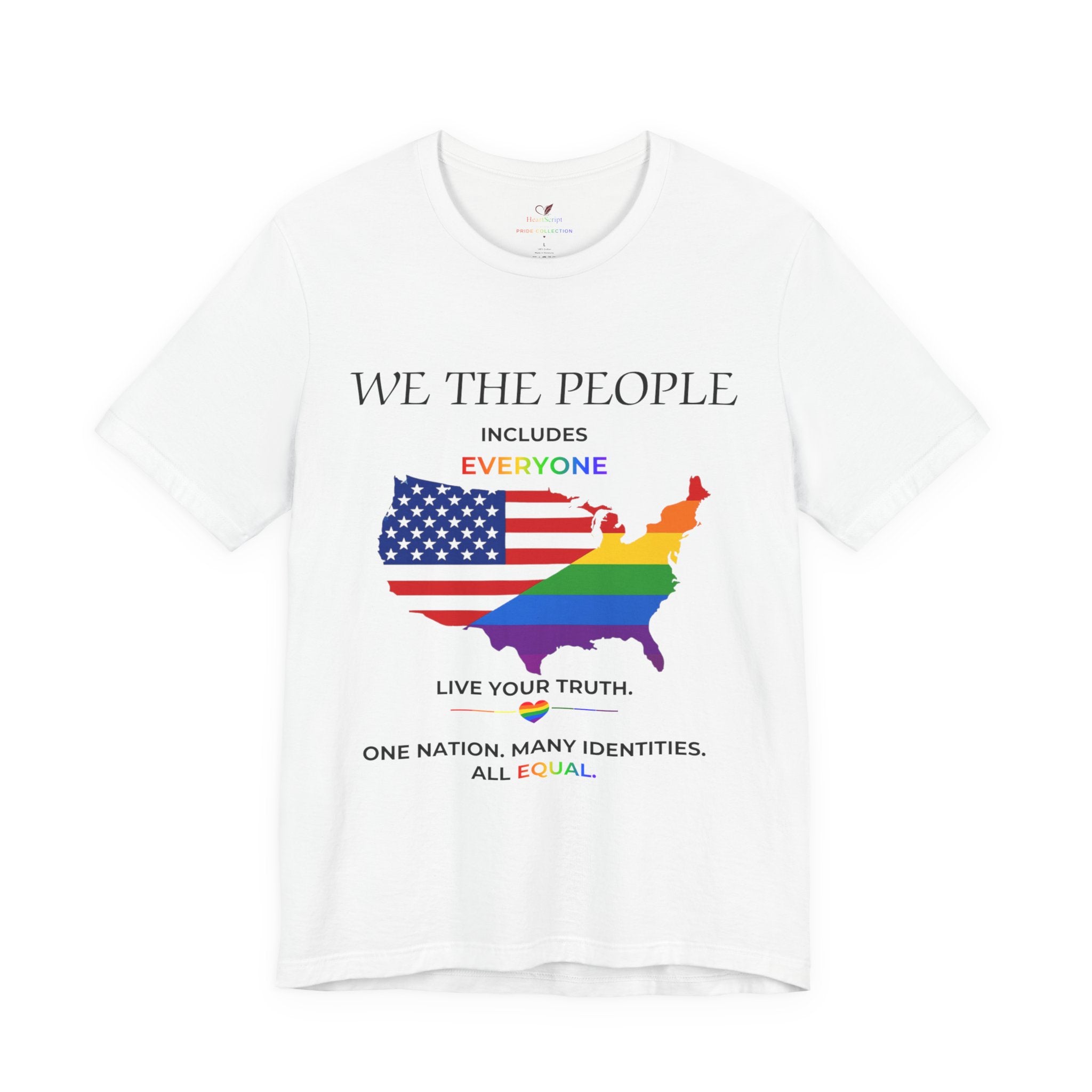 We The People Includes Everyone Pride Shirt | Equality For All Tee