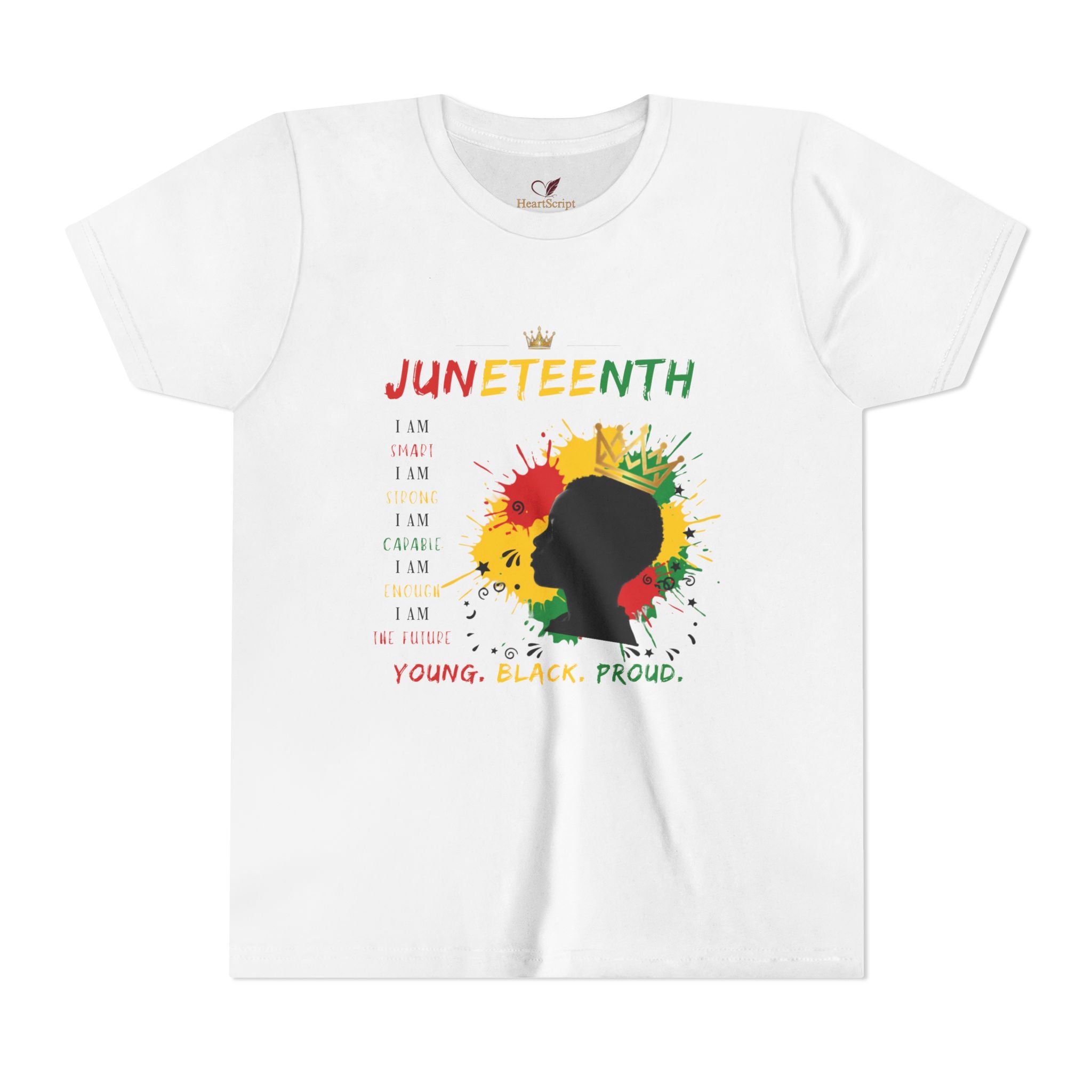 Junior Legacy — Boys Crown King Tee - Front Design