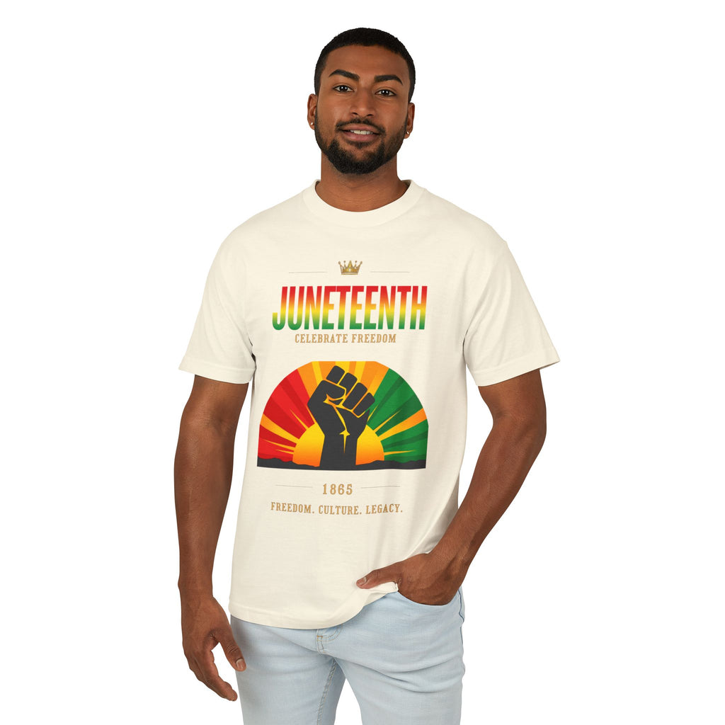 Legacy Collection — Grunge Fist Pan-African Tee Front & Back Print (Unisex)