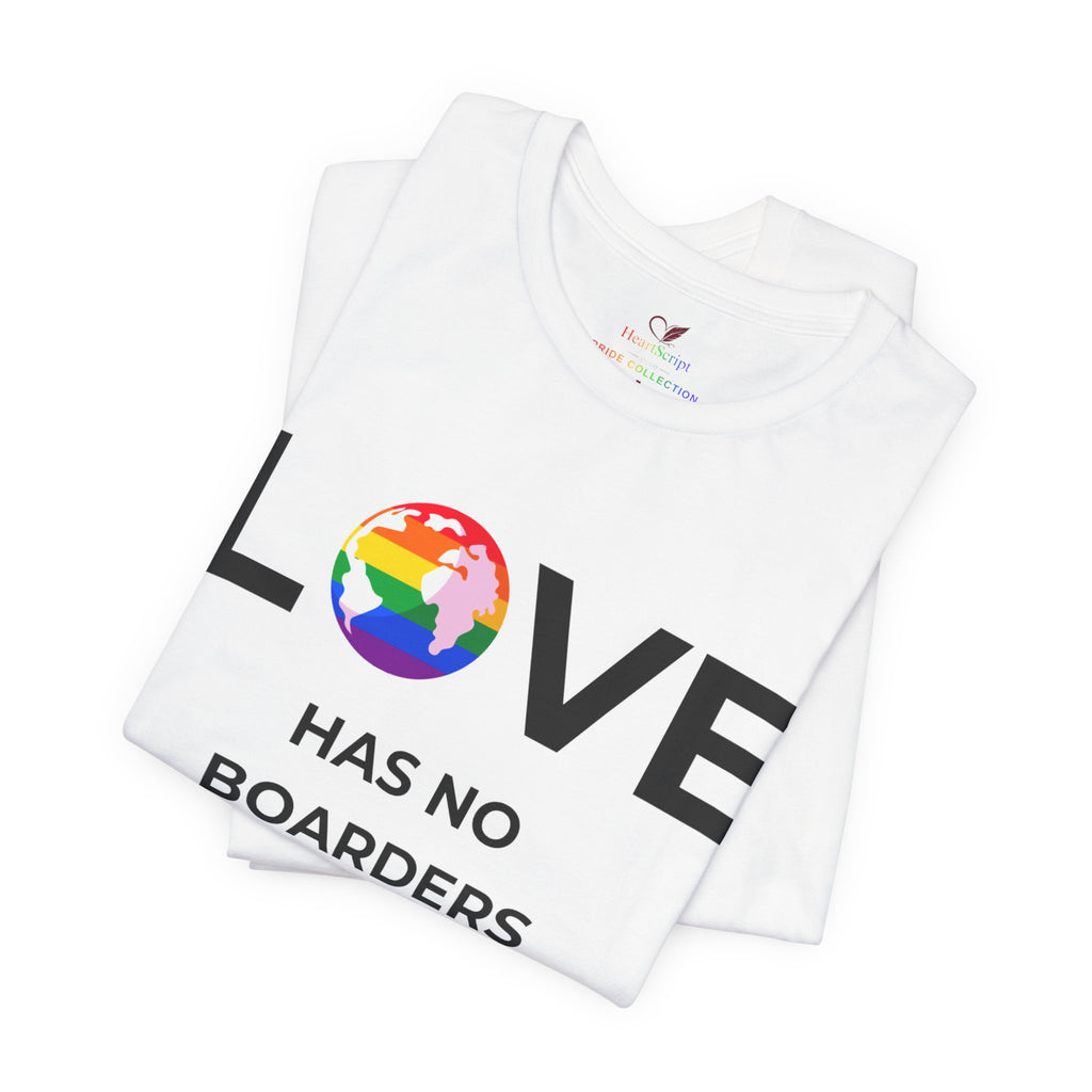 Love Has No Borders LGBTQ+ Pride Shirt | Kindness Has No Limits Tee